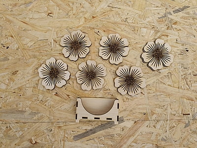 Matten - Blumenmuster
