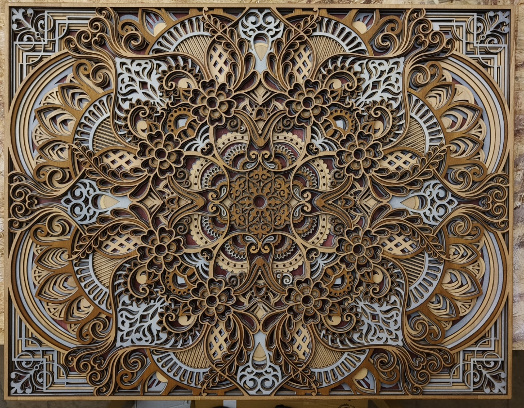 Symmetrisches Mandala