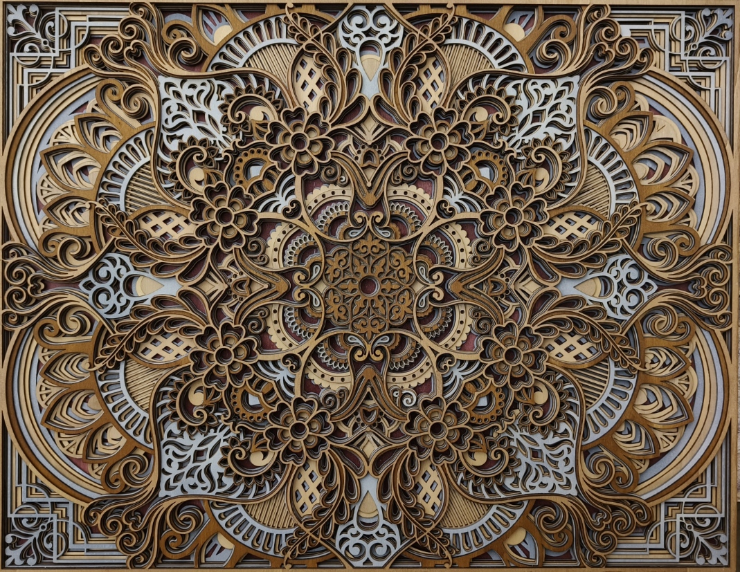 Symmetrisches Mandala