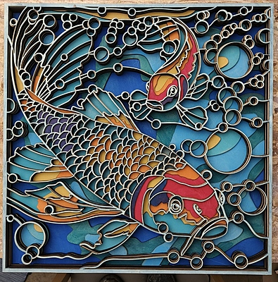 Bunte Fische