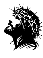 Jesus Christus Silhouette